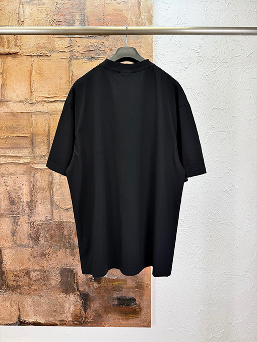 バレンシアガスーパーコピー Balenciaga グラデーションプリント半袖Tシャツ