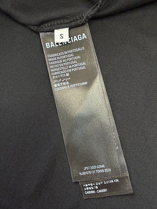 バレンシアガスーパーコピー Balenciaga グラデーションプリント半袖Tシャツ