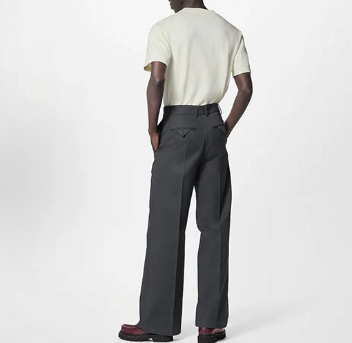 ルイヴィトン LOUIS VUITTON 刺繍ピンロゴ入りニット半袖Tシャツ