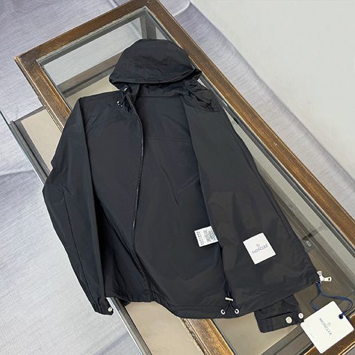 モンクレール Etiache フード付きジャケット トレンチコート