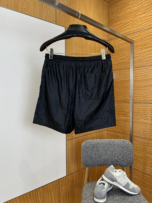 グッチコピー ダブルG柄ジャカードドローストリングカジュアルショーツ