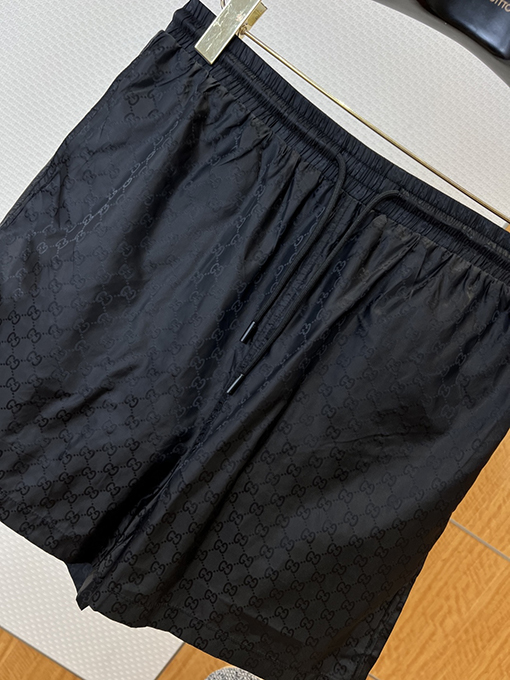 グッチコピー ダブルG柄ジャカードドローストリングカジュアルショーツ