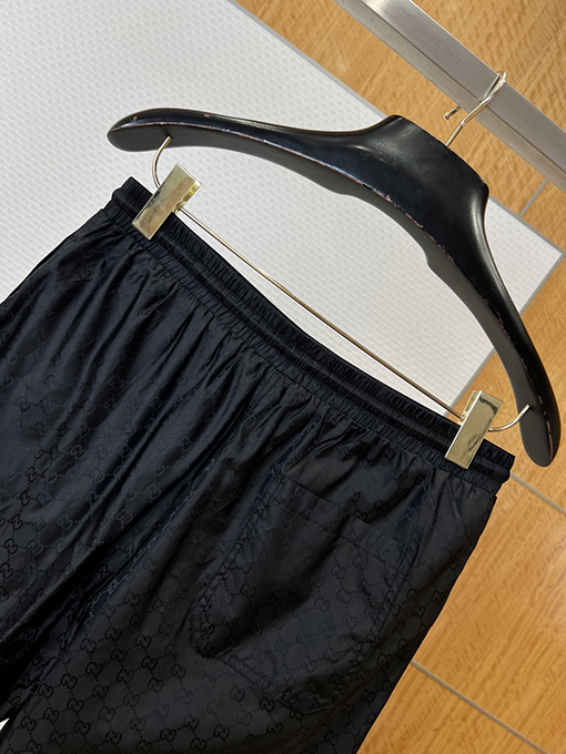グッチコピー ダブルG柄ジャカードドローストリングカジュアルショーツ