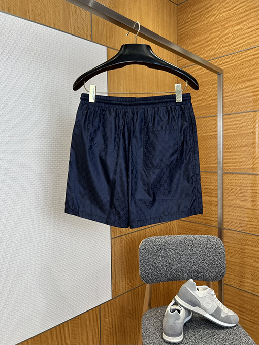 グッチコピー ダブルG柄ジャカードドローストリングカジュアルショーツ