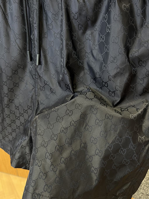 グッチコピー ダブルG柄ジャカードドローストリングカジュアルショーツ