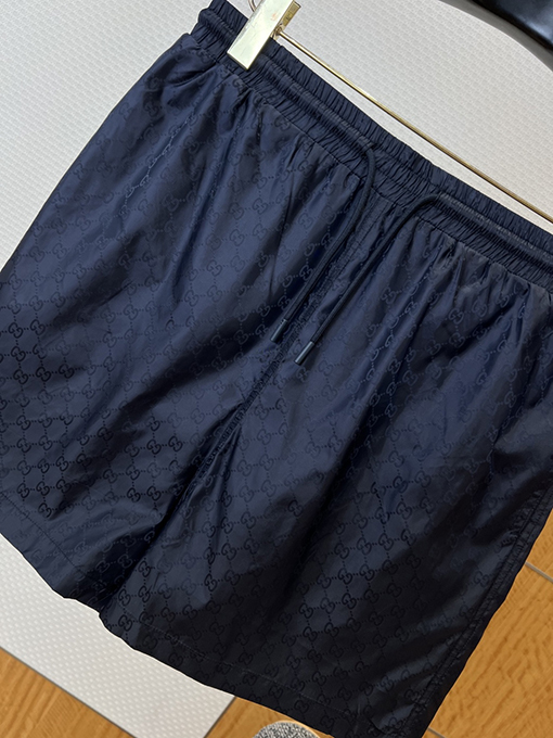 グッチコピー ダブルG柄ジャカードドローストリングカジュアルショーツ