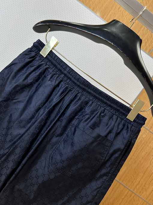 グッチコピー ダブルG柄ジャカードドローストリングカジュアルショーツ