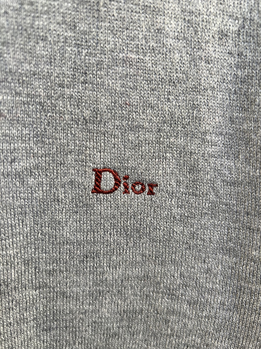 ディオール Dior 新モデルロゴ刺繍りニット半袖ポロシャツ