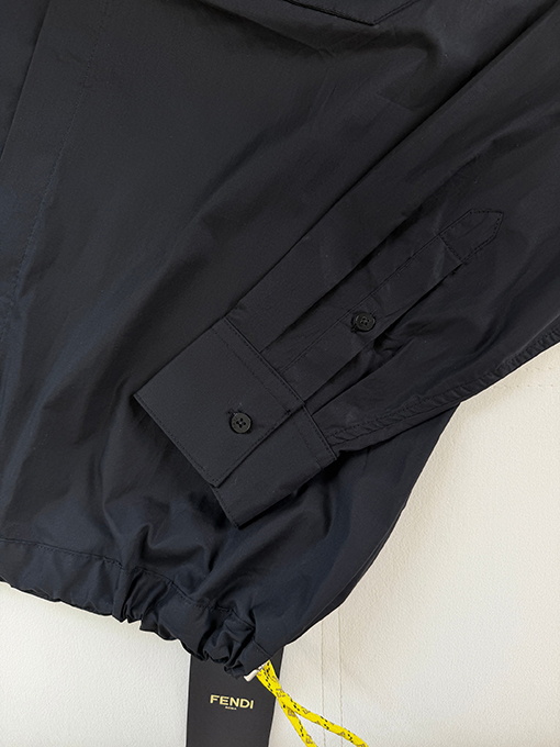 フェンディスーパーコピー ドローストリング付き長袖シャツ