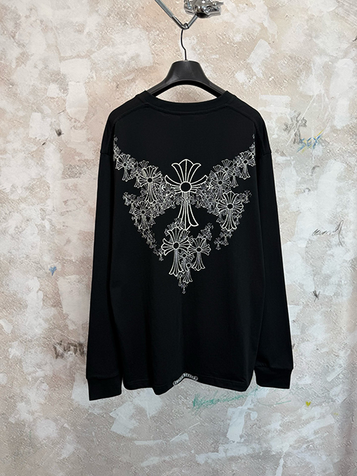 クロムハーツスーパーコピー Vintage クラシックな斑のクロス柄長袖シャツ