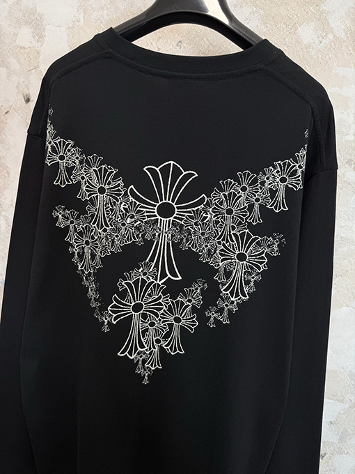 クロムハーツスーパーコピー Vintage クラシックな斑のクロス柄長袖シャツ