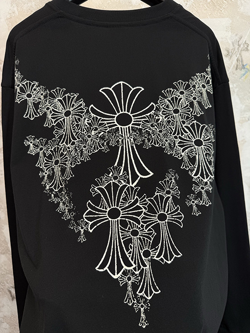 クロムハーツスーパーコピー Vintage クラシックな斑のクロス柄長袖シャツ