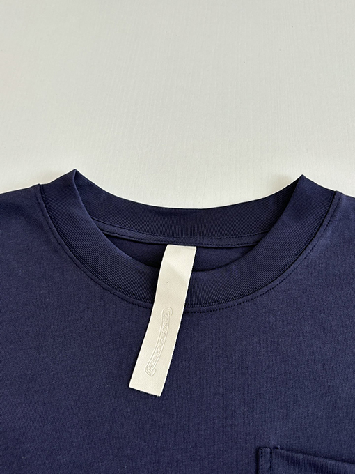 クロムハーツ サンスクリット文字のロゴ入りクロスプリント長袖シャツ