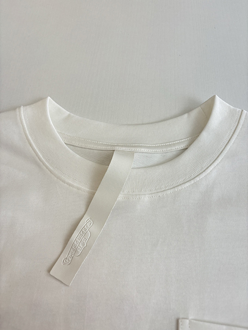 クロムハーツ サンスクリット文字のロゴ入りクロスプリント長袖シャツ