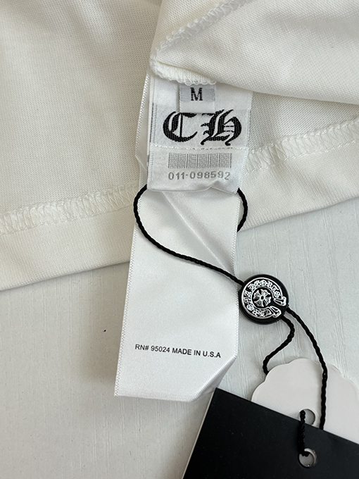 クロムハーツブランドコピー 新モデルサンスクリット文字のロゴ入りクロスプリント長袖シャツ