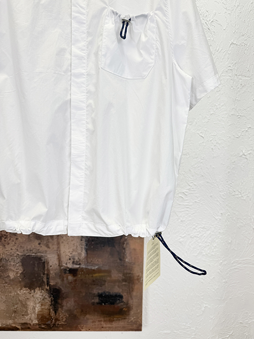 フェンディ ドローストリング付き半袖シャツ