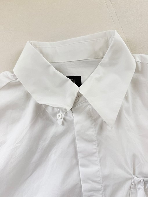 フェンディ ドローストリング付き半袖シャツ