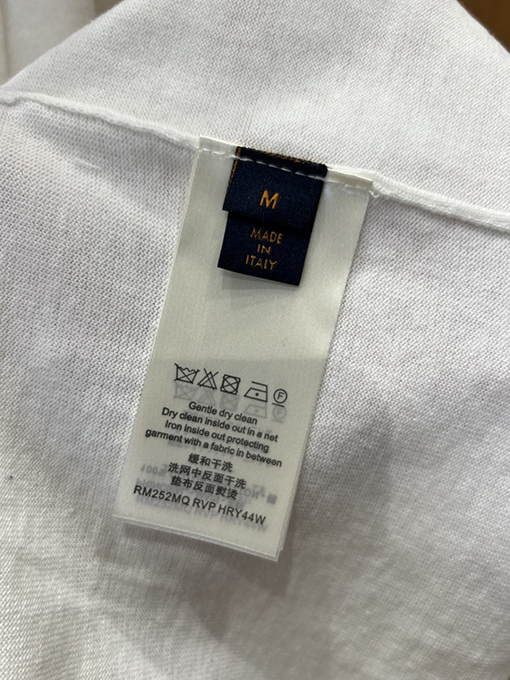 ルイヴィトンコピー チェック柄ジャカードニットの半袖ポロシャツ