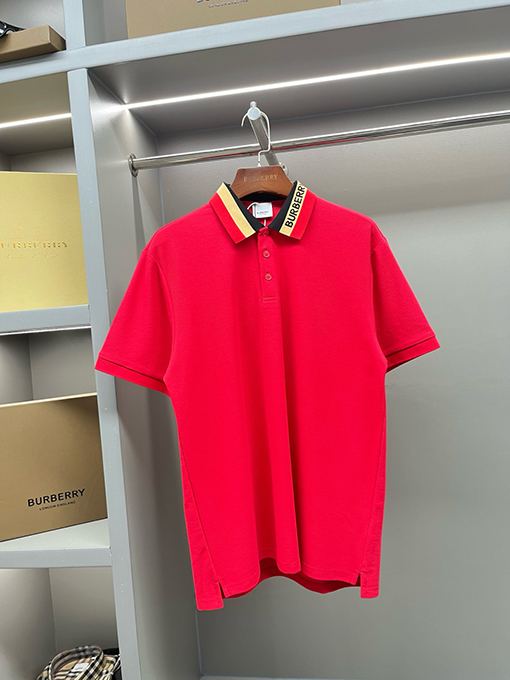 バーバリースーパーコピー BURBERRY クラシックなロゴ入りピケメッシュコットン半袖ポロシャツ