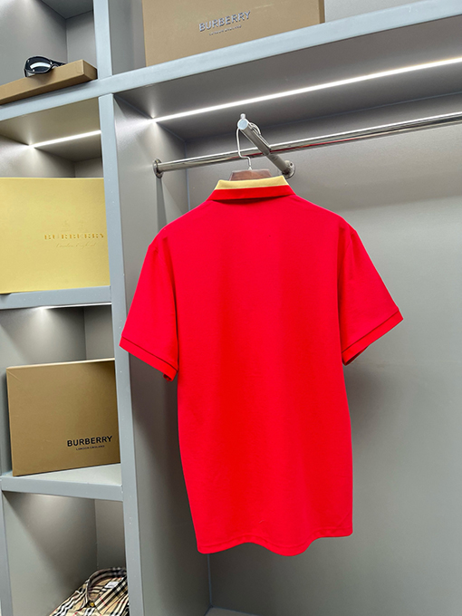 バーバリースーパーコピー BURBERRY クラシックなロゴ入りピケメッシュコットン半袖ポロシャツ