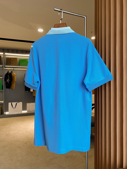 バーバリースーパーコピー BURBERRY クラシックなロゴ入りピケメッシュコットン半袖ポロシャツ