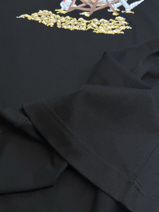 バーバリー ビーチラウンジチェア用クルーネック半袖Tシャツ