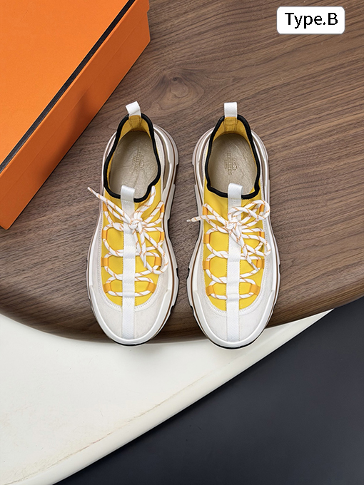 エルメス Bouncing メンズカジュアルスポーツシューズ