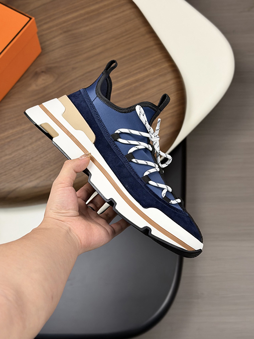 エルメス Bouncing メンズカジュアルスポーツシューズ