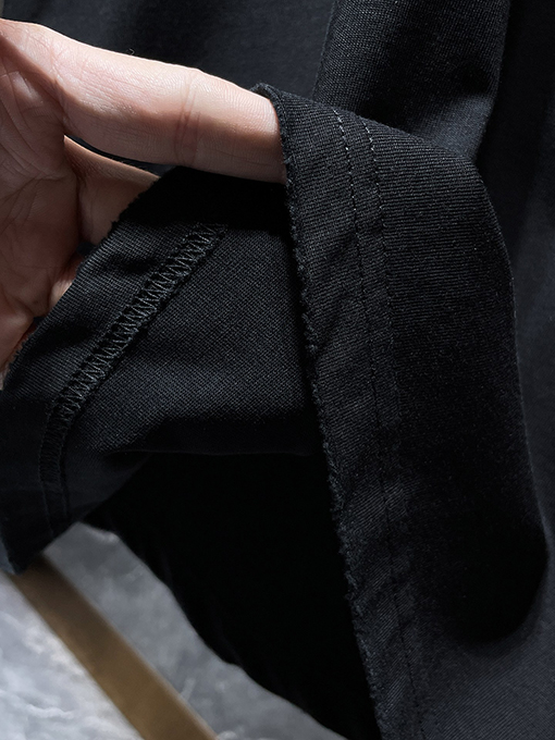 クロムハーツ クロスと蹄鉄の二重の刺繍り半袖Tシャツ