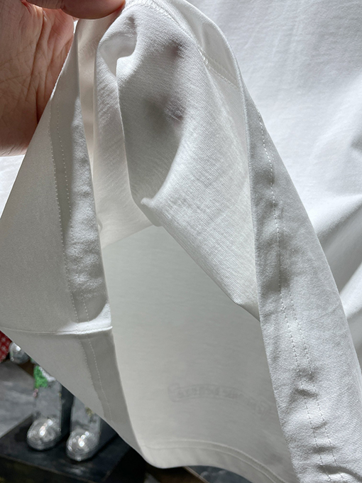 クロムハーツコピー レターカラーロングレタークロススリーブの半袖Tシャツ