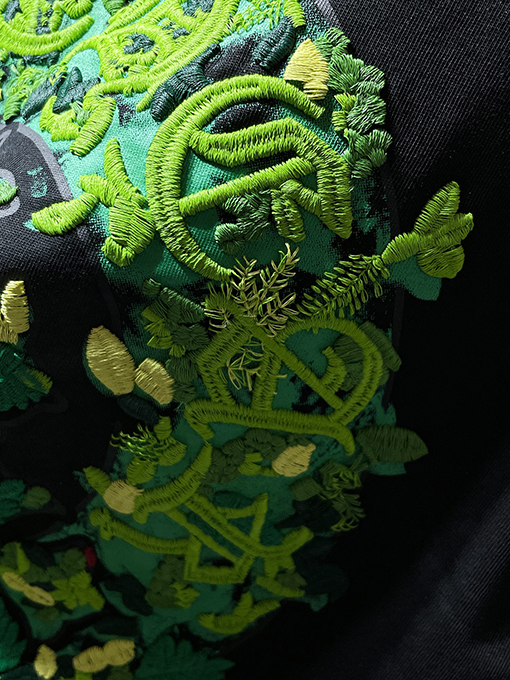 クロムハーツ カラフルな蹄鉄の刺繍り半袖Tシャツ