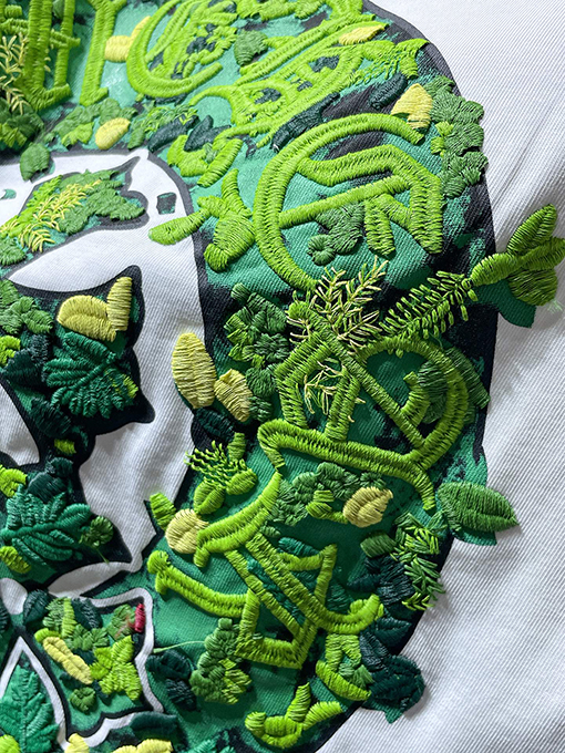 クロムハーツ カラフルな蹄鉄の刺繍り半袖Tシャツ