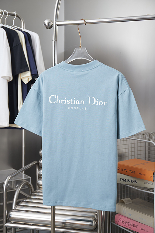 ディオール Christian Dior Couture ポニーのロゴ刺繍入り限定の半袖Tシャツ