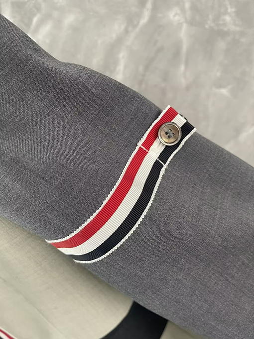 トムブラウン レディースカラーブロック テーラードジャケット メンズ 高品質 