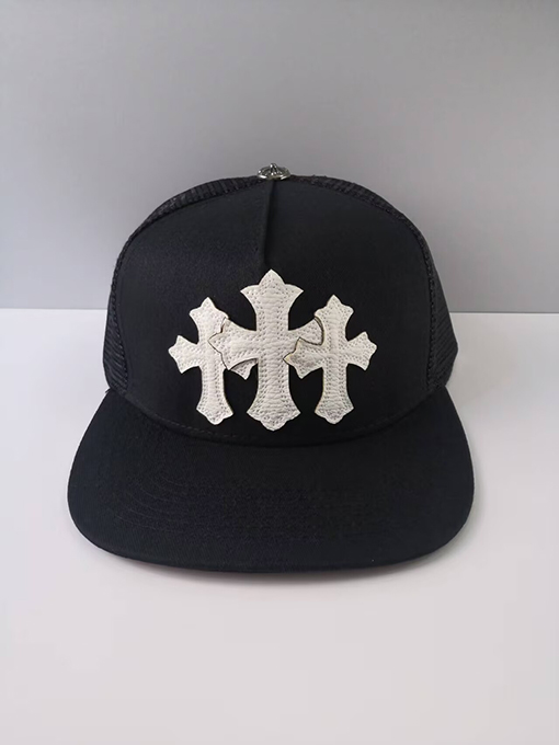 クロムハーツ クラシックなクロスのベースボールキャップ