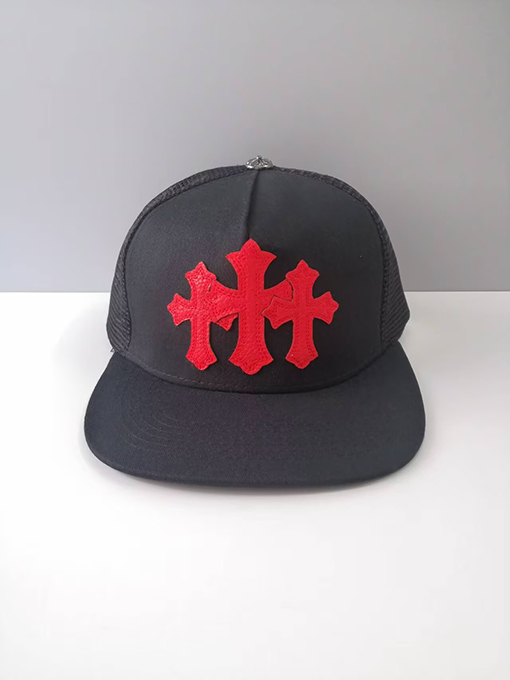 クロムハーツ クラシックなクロスのベースボールキャップ