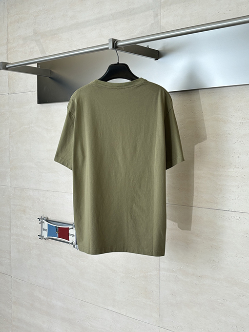 ロエベ Anagram 刺繍入りクルーネック半袖Tシャツ