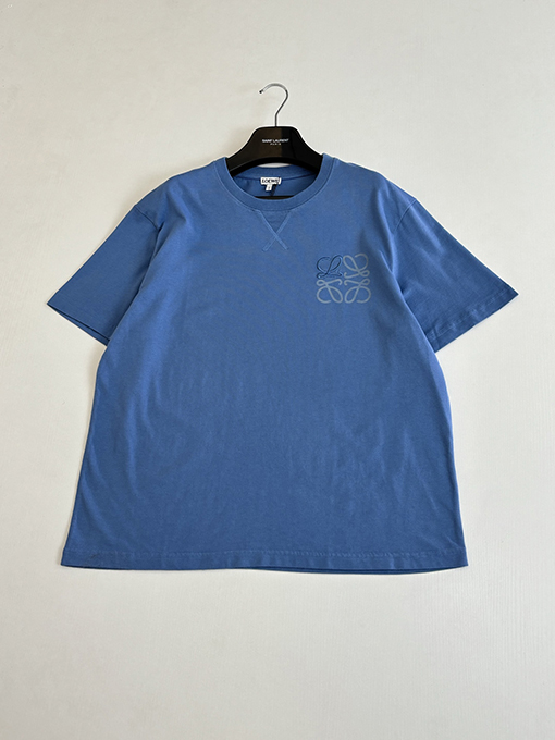 ロエベ Anagram 刺繍入りクルーネック半袖Tシャツ