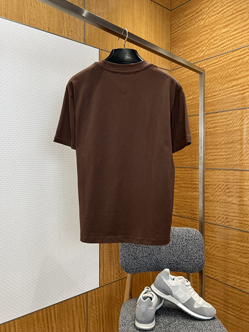 ボッテガヴェネタ ポケット付きクルーネック半袖Tシャツ