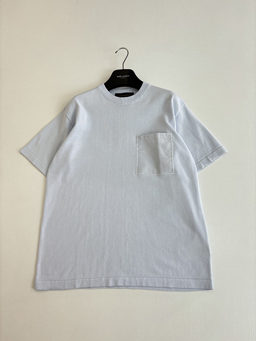 ルイヴィトンコピー Monogram ナイロンポケット付きニット半袖Tシャツ