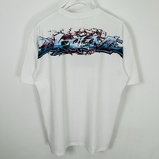 シュプリーム SUPREME TAG TEE 大きなロゴプリントの半袖Tシャツ