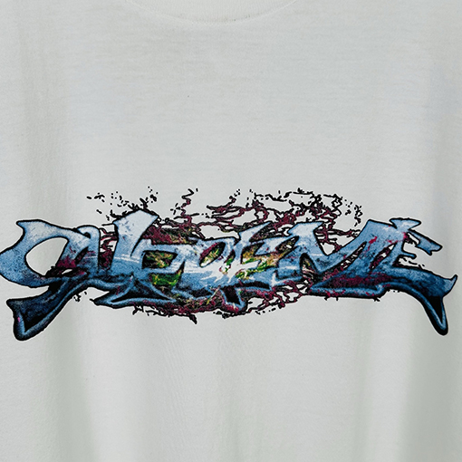 シュプリーム SUPREME TAG TEE 大きなロゴプリントの半袖Tシャツ