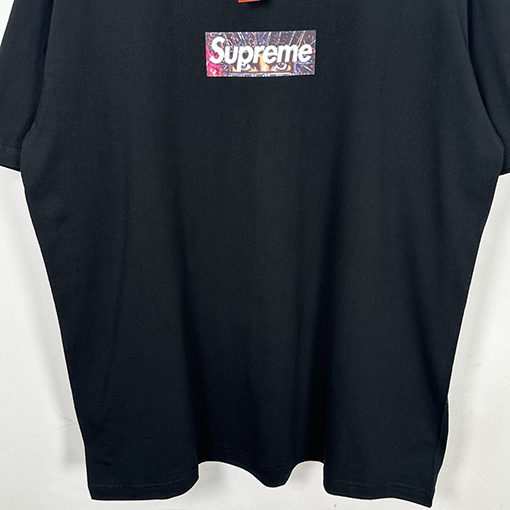 シュプリームコピー Supreme × Michael Jackson BOX LOGO TEE マイケルジャクソンのアルバムプリント入り半袖Tシャツ