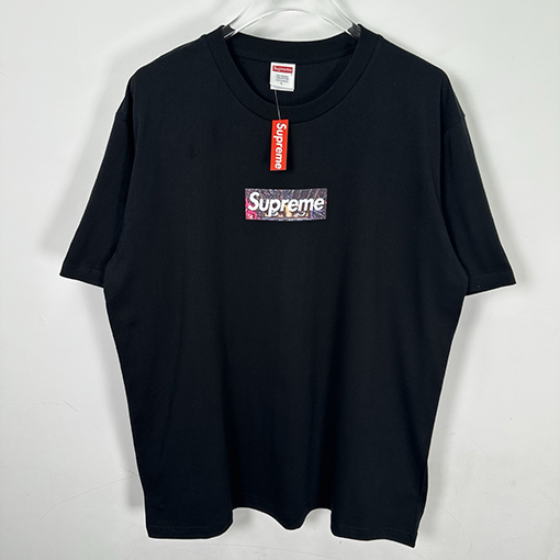 シュプリームコピー Supreme × Michael Jackson BOX LOGO TEE マイケルジャクソンのアルバムプリント入り半袖Tシャツ