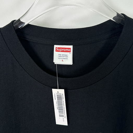 シュプリームコピー Supreme × Michael Jackson BOX LOGO TEE マイケルジャクソンのアルバムプリント入り半袖Tシャツ