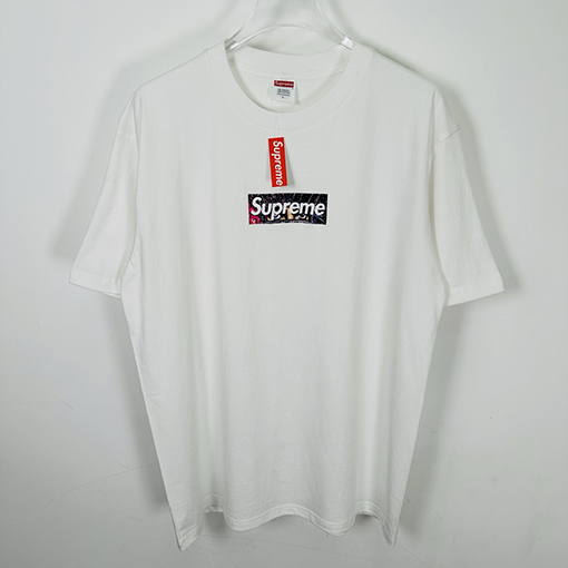 シュプリームコピー Supreme × Michael Jackson BOX LOGO TEE マイケルジャクソンのアルバムプリント入り半袖Tシャツ