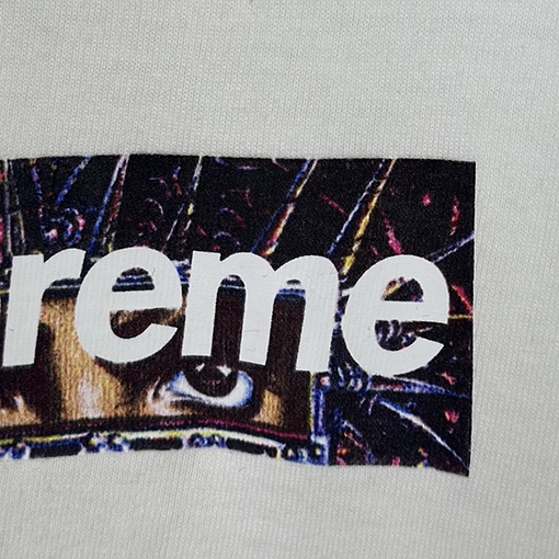 シュプリームコピー Supreme × Michael Jackson BOX LOGO TEE マイケルジャクソンのアルバムプリント入り半袖Tシャツ