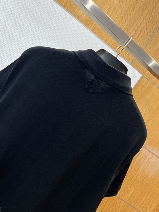 モンクレール Moncler バッジプリント入り半袖ポロシャツ