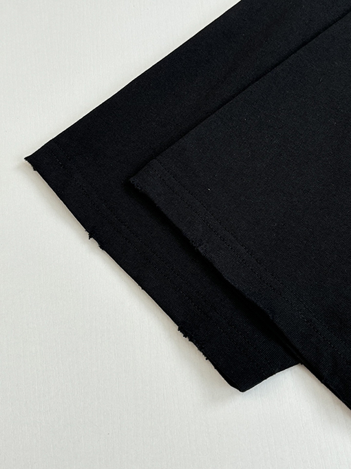 バレンシアガブランドスーパーコピー BALENCIAGA 春夏コレクションイエローテープのずれプリントゆったりとした半袖Tシャツ