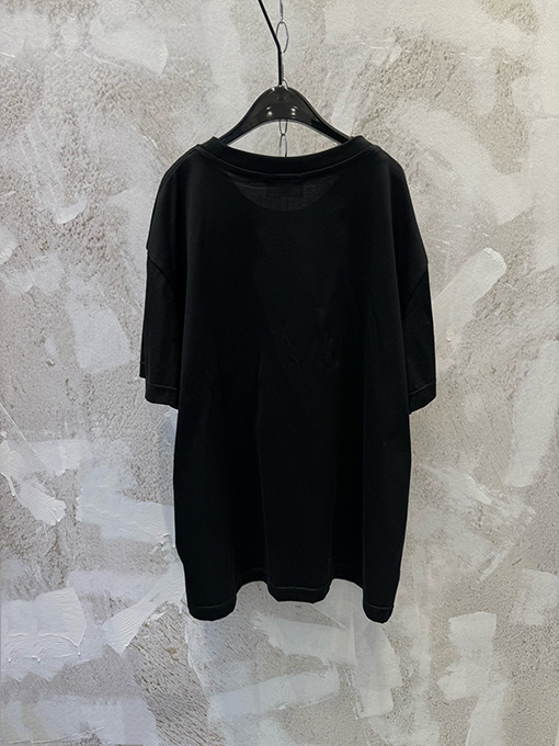 セリーヌコピー CELINE 新作プリントロゴ入りクルーネック半袖Tシャツ